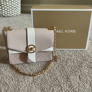 Michael Kors Pink Strap Purse